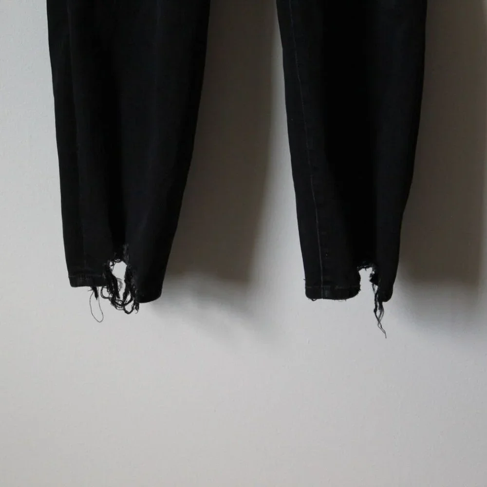 American Eagle Curvy Super Hi Rise Jegging Jeans Distressed Plus Size 24 H13693 - Picture 3 of 11